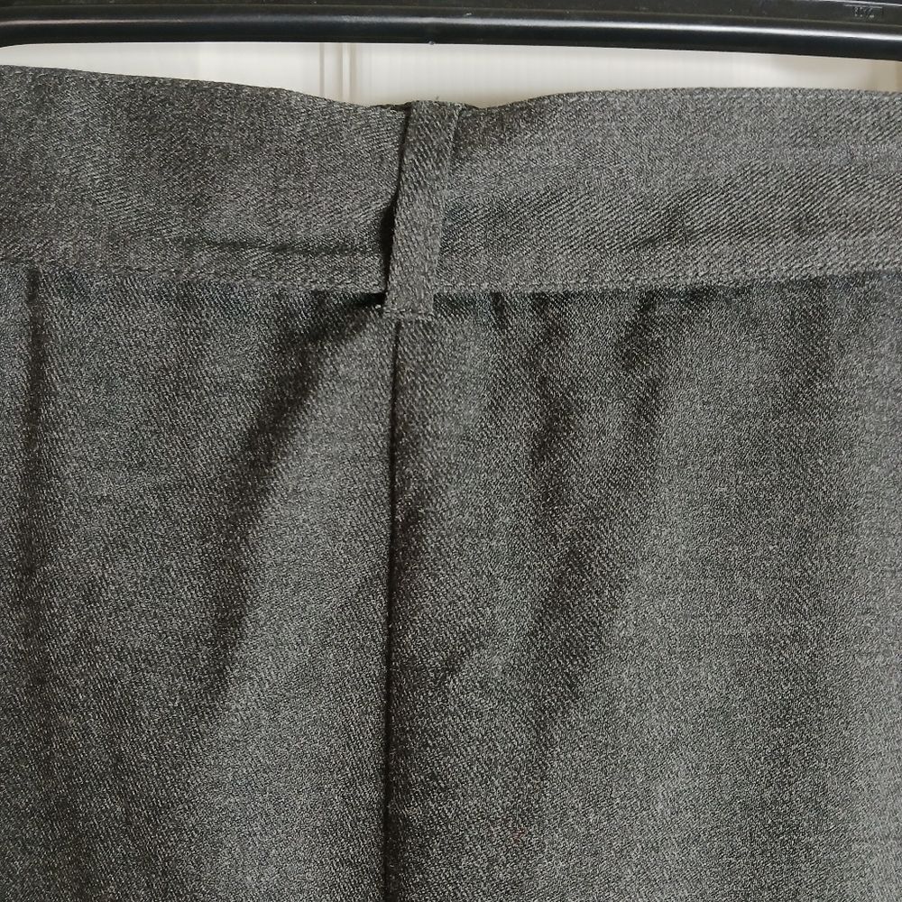 Ava & Viv Charcoal Button-Front A-Line Skirt Sz 1x - image 7